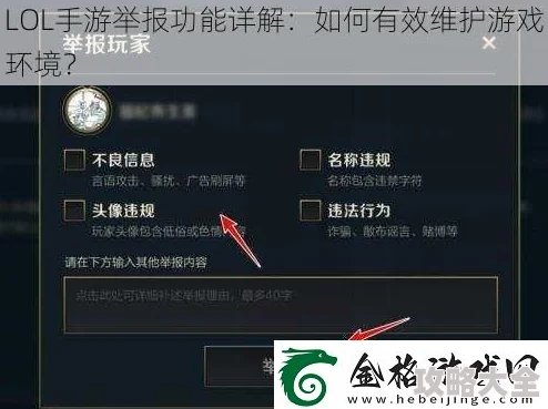 lol游戏界面举报功能详解与关闭方法〖lol怎么举报及如何关闭举报按钮〗